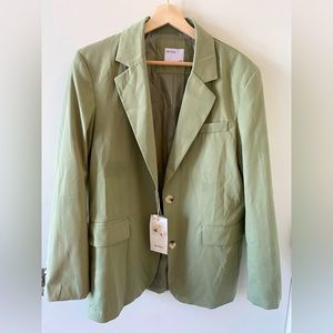 MATCHA GREEN SUIT JACKET